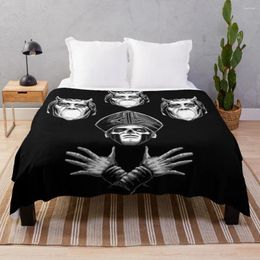 Blankets Bohemian Papa Shirt Throw Blanket Plush Velour Sofa