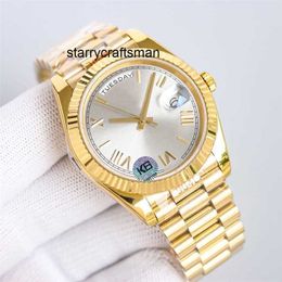 Luxury Watch RLX Clean 2836 Mechanical Watch Movement Automatic 40mm Sapphire Waterproof 904L Stainless Steel Luminous Women Wristwatch Strap Montre de Luxe