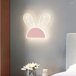Wall Lamp Bedroom Bedside Modern Minimalist Caring Children's Room Living Background