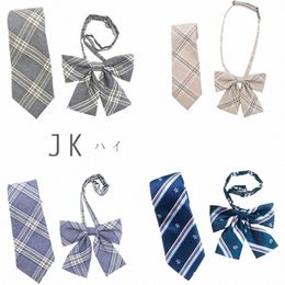 japanese School JK Uniform Bow Tie for Girls Butterfly Cravat Solid Colour School Sailor Suit Uniform Accories Preppy Chic d4Jy#