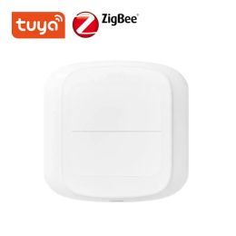 Control Tuya ZigBee/Wifi Smart Scene Switch 6 Scene Push Button Wall Switch Smart Home Smart Life APP Wireless Remote Control Automation