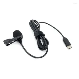 Microphones Lavalier Microphone Clip-on Video Recording Interviews For Pocket 3 Action 4/3/2 F19E