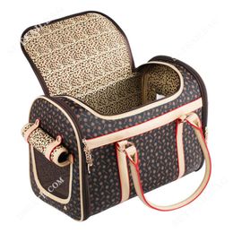 DESIGNERS Luxury Pet Carriers Puppy Small Dog Wallet Cat Valise Sling Bag Waterproof Premium Leather Carrying Handbag for Outdoor Travel Walking Poodle Pomeranian