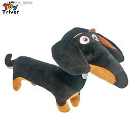 Stuffed Plush Animals Kawaii Buddy Dog Sausage Soft Plush Toy Filled with Animal Dolls Pet Puppies Baby Children Boys Girls Birthday Gifts Home Decoration240327