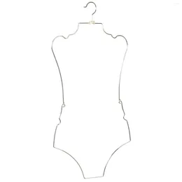 Hangers Metal Foldable Swimsuit Rack Swimwear Display Hanger Wire Body Shape Clothes