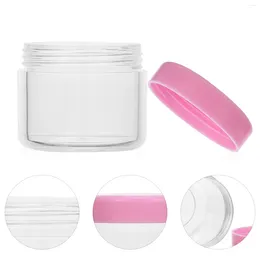 Storage Bottles 20 Pcs Plastic Cream Jar Cosmetics Creams Jars Makeup Mask Spoons Bottle Pp Sample Container