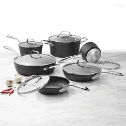 Cookware Sets 060710-001-0000 12 Piece Set Non Stick Pot Cooking Food