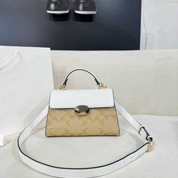 Shoulder Bags Eliza December New Product Handbag Crossbody Single Shoulder Commuter Bag Flip Metal Buckle