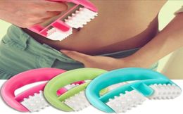 health care handle rubber muscle pain relief cellulite rollers body massage thorns plastic fancinating manual massager roller7049749