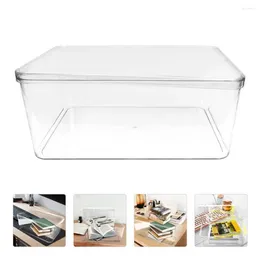 Storage Bottles Cereal Basket Capacity Transparent Box With Lid Dustproof Moisture-proof Container For Rice Bread