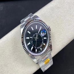 Top Men's 42mm Watch N Factory V2 9001 Automatic Mechanical Movement 904L Sapphire Glass Ultra Thin wristwatch montre de luxe273i