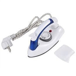 Mini Portable Foldable Electric Steam Iron For Clothes With 3 Gears Baseplate Handheld Flatiron For Home Travelling 240307