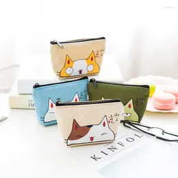 Storage Bags Korean Fashion Coin Purses Women Wallet Small Cute Holder Key Money For Ladies Purse Kids Children Zipper Pouch