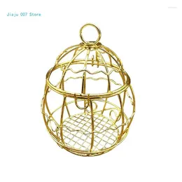 Other Bird Supplies Hanging Wild Feeders For Outdoors Small Metal Treat Box Easy To Fill C9GA