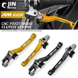 RM 125 Dirt bike Pivot Brake Clutch Lever Motocross Dirtbike Brakes Levers FOR RM125 2004 2005 2006 2007 2008 Part 240318