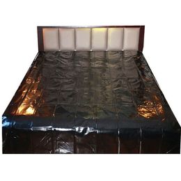 Thumbedding PVC Waterproof Sex Bed Sheet For Adult Couple Game Passion Supplies Sleep Cover LJ200819286Y