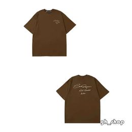 Designer T Shirt Mens T Shirt Cole Buxton Summer Loose Shirt Men Women High Street Classic Slogan Print Top Tee Shirt 2173