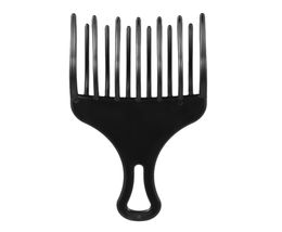 Insert Hair Pick Comb Wide Teeth Afro Fork Combs Plastic High Low Gear Brushes For Curly Hairdressing Styling Tool Large Size5355885