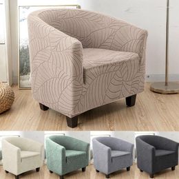 Chair Covers Pastoral Style Club Sofa Stretch Spandex Tub Armchair Slipcovers Floral Single Cover For Living Room