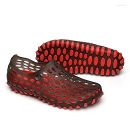 Casual Shoes Summer Couples Beach Sandals Hole For Men And Women Water Sports Size Wading 35-45