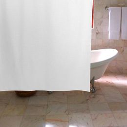 Shower Curtains Mildew-proof Hooks Short Bathroom Waterproof Sun Shade Dorm All Polyester Solid Colour