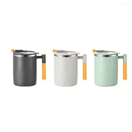 Mugs Creativity Stainless Steel Mug Non-slip Stable Breakfast Cup For Home