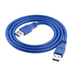 USB 3.0 Standard A Type Male to Male Cable Extedning Adapter Cord Connector 1m