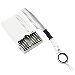 Univinlions Thinning Razor Blade Straight Salon Hairdressing Razor Stick Hair Cutter Rotary Barber Hair Cutting Knife Thinner 240314