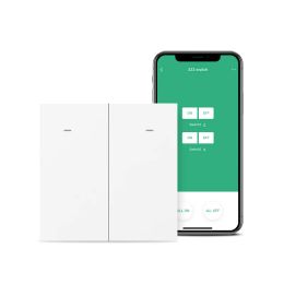 Control BroadLink LC1 No Neutral Wire WiFi Smart Light Switch, Works with Alexa, Google Home and IFTTT, S3 Hub Required