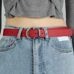 Belts H For Men Womens Leather Jeans Dresses Fashion Gold Buckle Ladies Belt Belted Short