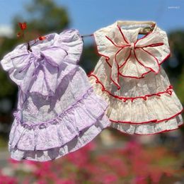 Dog Apparel Small Dress Tutu Chihuahua Pomeranian Clothes Skirt Shih Tzu Maltese Puppy Bichon Poodle Schnauzer Clothing Pet Costume