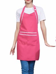 new Fi Canvas Kitchen Aprs For Woman Men Chef Work Apr For Grill Restaurant Bar Shop Cafes Beauty Nails Stus Uniform n84A#