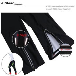 X-Tiger Pro 5D Gel Padded Coolmax Cycling Bib Pants 100% Lycra MTB Bicycle Cycling Trousers Bike Bib Pants Ciclismo Pantalones