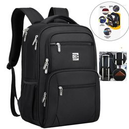 Backpack Rucksacks Mens Large Capacity Male 16inch Laptop Bags Waterproof Travel Scalable USB Charging Back Pack Mochilas
