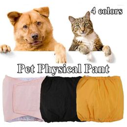 Dog Apparel Reusable Sanitary Panties Washable Small Pet Diapers Female Dogs Large Physiological Pants Shorts Male Cats Menstruation