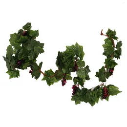 Decorative Flowers Artificial Vine Leaves And Plants Decoration