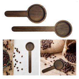 Coffee Scoops Scoop For Ground Accessories Wooden Spoon Walnut Home Restaurant Kitchen Beans