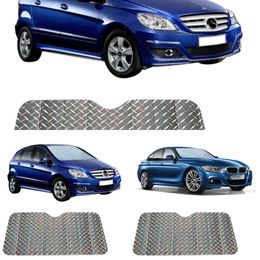 Upgrade Car Laser Front Window Sun Shade Mat Pad Thick Laser Season Thermal Insulation Visor SUV Off-Road For Auto Styling Accessories