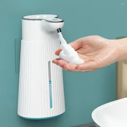 Liquid Soap Dispenser Automatic Sensor Touchless Bottle Hands-free For Kitchen Sink Bathroom Abs