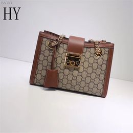 Designer Luxury women bag 498156 G Small Chain Tote Bag Padlock Shoulder Bag 7A Best Quality