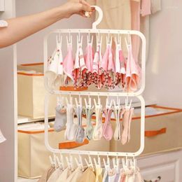 Hooks Baby Socks Clips Storage Children's Wardrobe Artefacts Products Sorting Shelves Home Bedroom Space Saving Tools