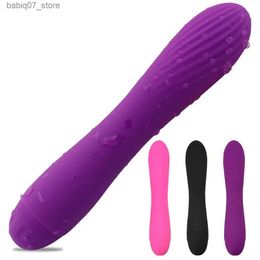 Other Massage Items Bullet Vibrator Ator for Women Vagina G-spot Massager clitoral stimulator silicone false penis vibration AV stick adult sex toy Q240329