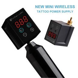 Machine New Wireless Tattoo Power Supply Mini Power Device Lcd Screen Rca/dc Connector Tattoo Supplier for Tattoo Pen Hine