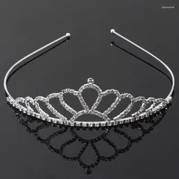 Hair Clips Fashion Style For Rhinestone Princess Headband Kids Tiara Crown Headwear 10 Type