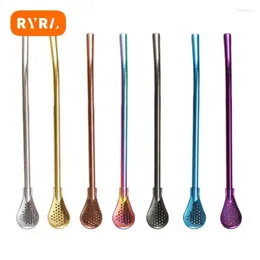 Drinking Straws Bar Accessories Healthy Lifestyle Coffee Stirring Spoon Utensils Tea Straw Environmentally Friendly Filter