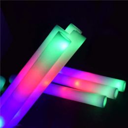 Party Decoration Glow Sticks Bulk LED Foam Batons Cheer Wands Flashing Effect In The Dark Wedding SuppliesParty ZZ