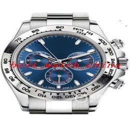 Men's Watch 40mm 116509 blue disk Deluxe Quality Sapphire Automatic Men's Watch Watch NO Chronograph316E