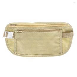 Waist Bags 1pc Travel Pouch Hidden Compact Security Money Belt Bag Pocket