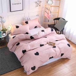 Christmas gifts Bedding Set luxury 34pcs Family Set Duvet Cover Bed Flat Sheet Pillow Case Twin Full Queen King Size 2012111229282