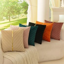Pillow Velvet Cover 45x45 Decorative Pillows For Living Room Home Decor PillowCases Couch Sofa Nordic Festival